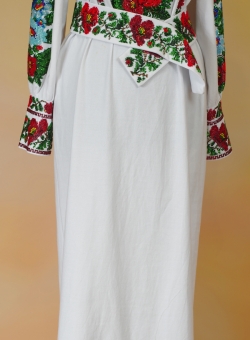 Ручна вишивка - платье полевые цветы
